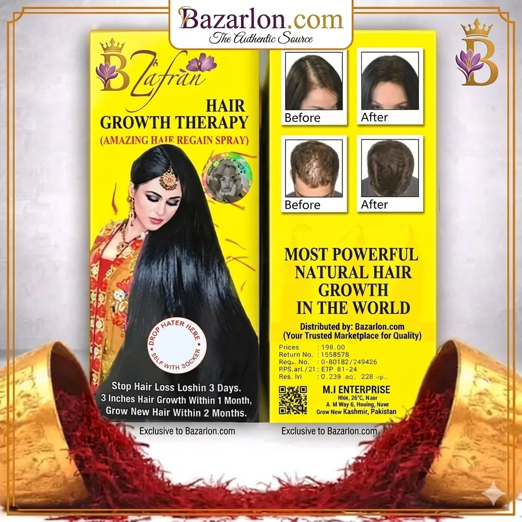 Zafran Hair Growth Therapy (Original Pakistan) – 150ml
