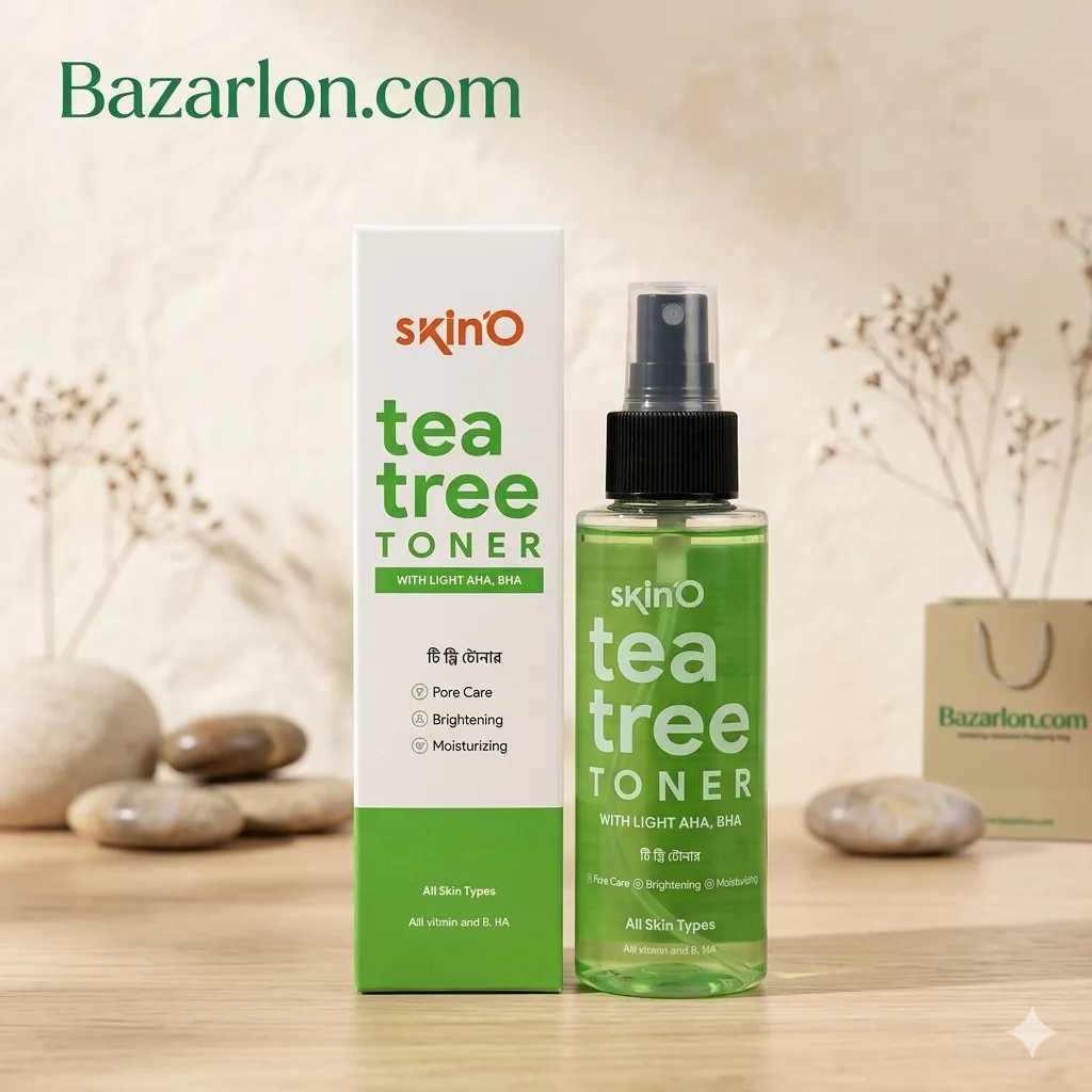 Skin'O Tea Tree Toner With Light AHA, BHA - 100ml